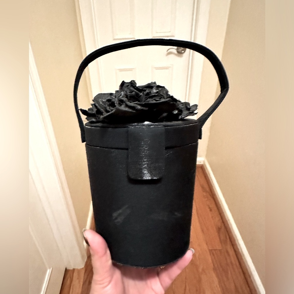 Nordstrom black rose box purse